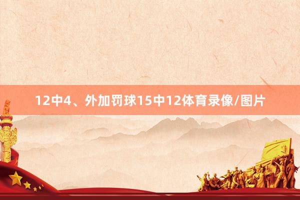12中4、外加罚球15中12体育录像/图片