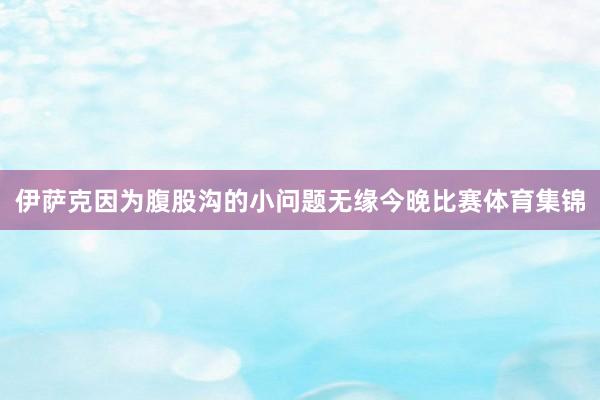 伊萨克因为腹股沟的小问题无缘今晚比赛体育集锦