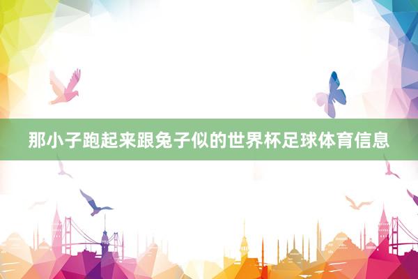 那小子跑起来跟兔子似的世界杯足球体育信息