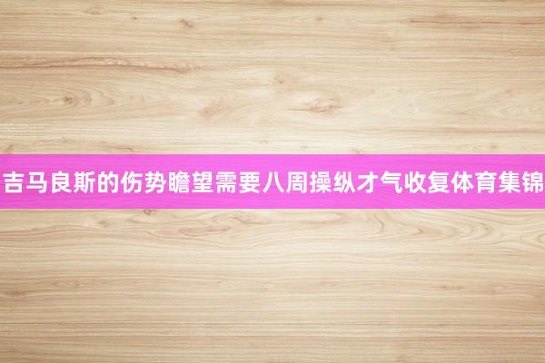 吉马良斯的伤势瞻望需要八周操纵才气收复体育集锦